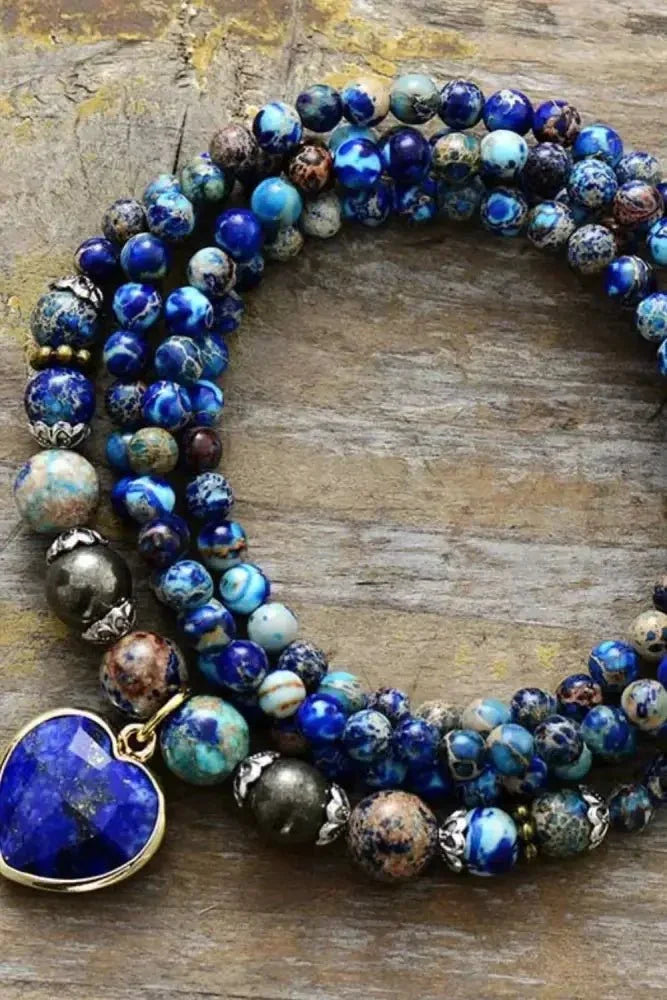 Imperial Stone Heart Three - Layered Bracelet - Update AvenueBraceletsTrendsi100500399361739100500399361739Imperial Stone Heart Three - Layered BraceletRoyal Blue