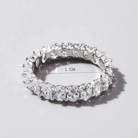 Inlaid Zircon 925 Sterling Silver Ring - Update AvenueRingTrendsi100500329871764100500329871764Inlaid Zircon 925 Sterling Silver RingSilver