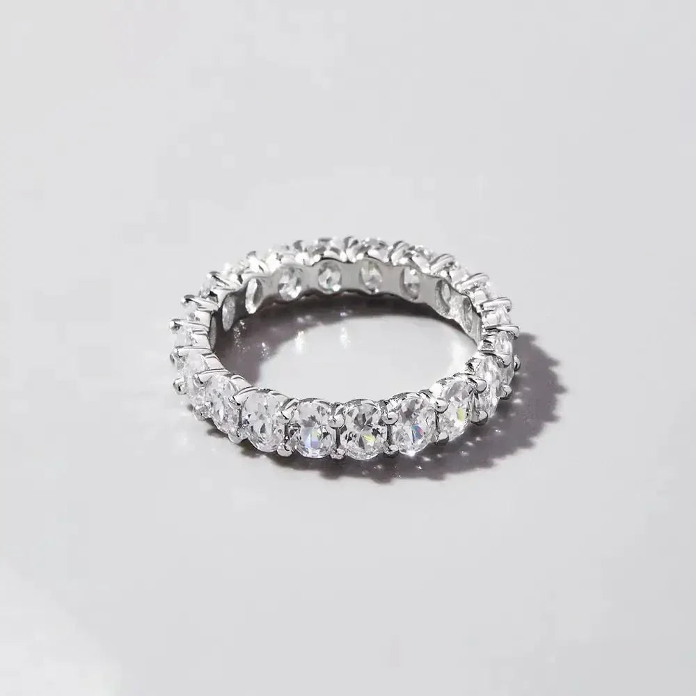 Inlaid Zircon 925 Sterling Silver Ring - Update AvenueRingTrendsi100500329871764100500329871764Inlaid Zircon 925 Sterling Silver RingSilver