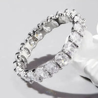 Inlaid Zircon 925 Sterling Silver Ring - Update AvenueRingTrendsi100500329871764100500329871764Inlaid Zircon 925 Sterling Silver RingSilver