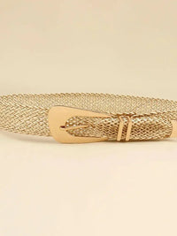 Irregular Buckle Braid Belt - Update AvenueTrendsi100100211885511100100211885511Irregular Buckle Braid BeltGold