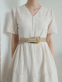 Irregular Buckle Braid Belt - Update AvenueTrendsi100100211885511100100211885511Irregular Buckle Braid BeltGold