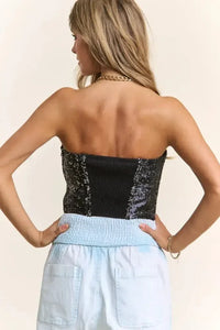 J.NNA Sequin Strapless Bustier Top - Update AvenueFestival VibesTrendsi1001001163911251001001163911250803b5d4 - 1509 - 4f85 - 8964 - 1367acbc2c87 - MaxBlack