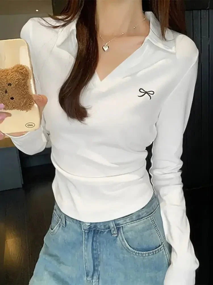 Johnny Collar Long Sleeve T-Shirt - Update AvenueT-ShirtsTrendsi100100325352679100100325352679e147f21308fc4c9ab3da5348b4a2d973 - Max - OriginWhite