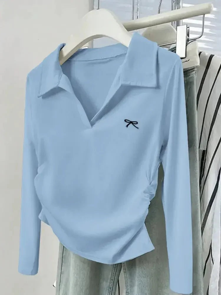 Johnny Collar Long Sleeve T-Shirt - Update AvenueT-ShirtsTrendsi10010032535946310010032535946349eab50d4eaf473899ecce1237ca3f2b - Max - OriginBurgundy