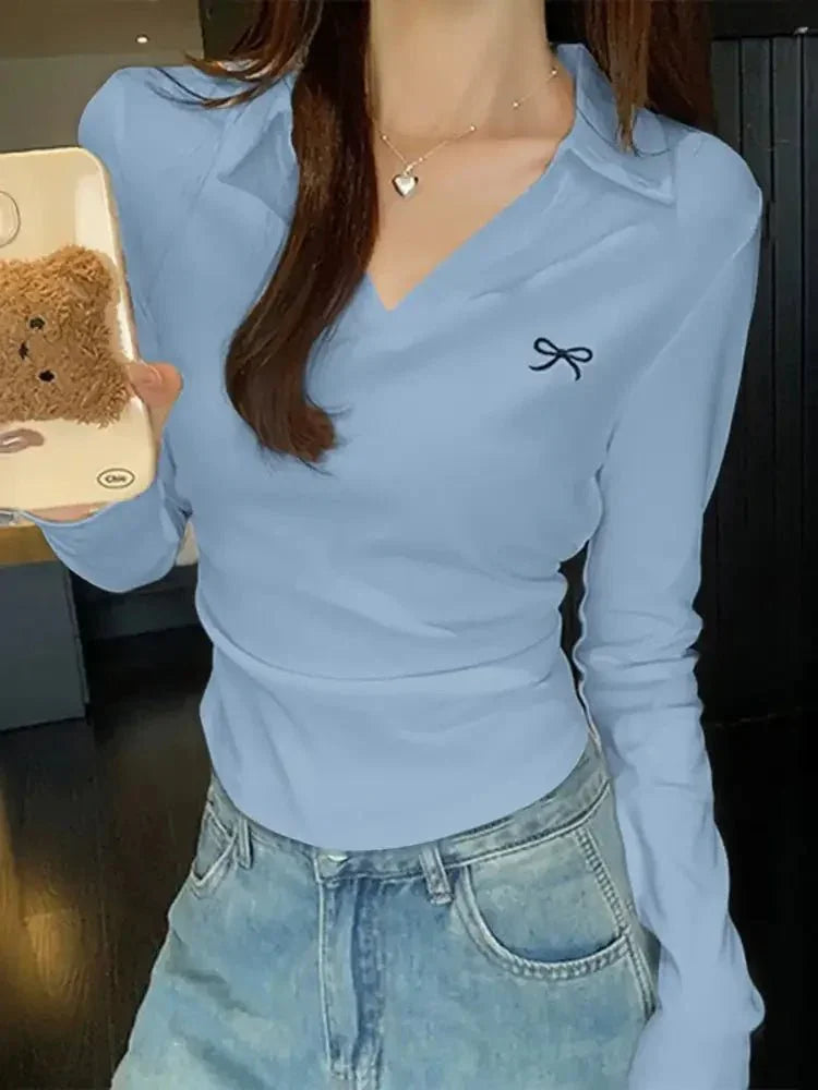 Johnny Collar Long Sleeve T-Shirt - Update AvenueT-ShirtsTrendsi100100325359463100100325359463793311ec5ff547ba85d15bfd0fb87e21 - Max - OriginBurgundy