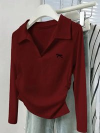 Johnny Collar Long Sleeve T-Shirt - Update AvenueT-ShirtsTrendsi1001003253598881001003253598883d8f7632 - 5170 - 43dd - b129 - 103a39a7c047 - Max - OriginBlue