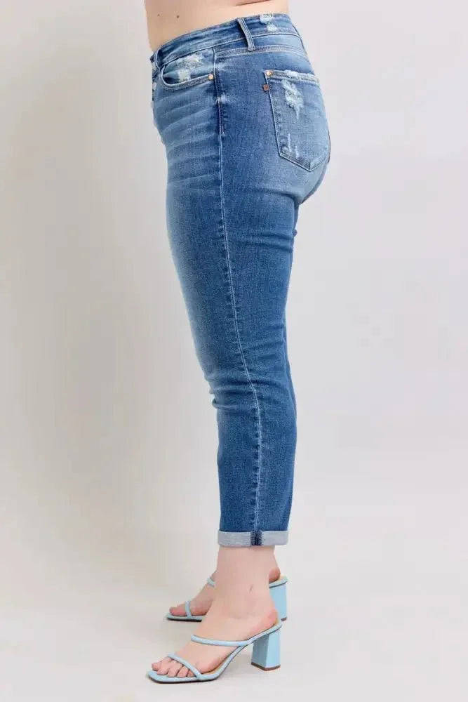 Judy Blue Full Size Button Fly Distressed Jeans with Pockets Plus Size - Update AvenueVacation StyleTrendsi100100679181673100100679181673a75b332a - 9c9a - 42bc - bf29 - cf156adfe5fd - MaxMedium
