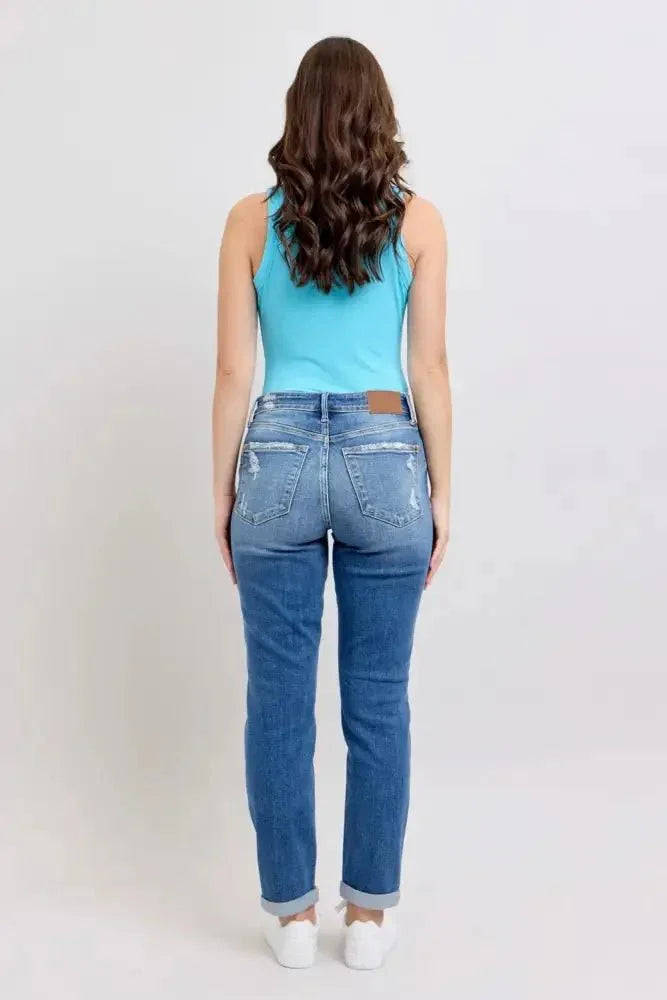 Judy Blue Full Size Button Fly Distressed Jeans with Pockets Plus Size - Update AvenueVacation StyleTrendsi1001006791816731001006791816734d835ec4 - afed - 4640 - b3fc - 06014043e6ed - MaxMedium