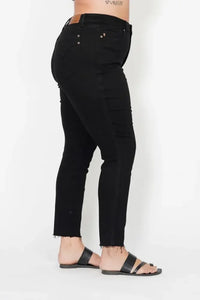 Judy Blue Full Size High Waisted Tummy Control Shield Pockets Skinny Jeans Plus Size