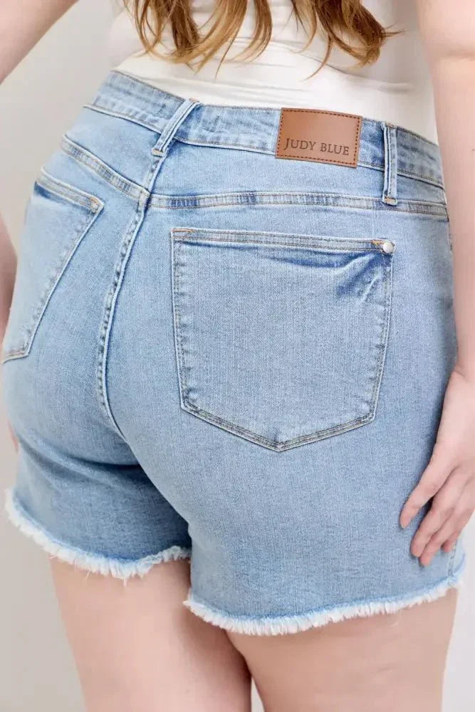 Judy Blue Full Size Tummy Control Raw Hem Denim Shorts Plus Size - Update AvenueVacation StyleTrendsi100100543381629100100543381629e2a7507b - c1ea - 41ee - b021 - b6295e8ffbed - MaxLight