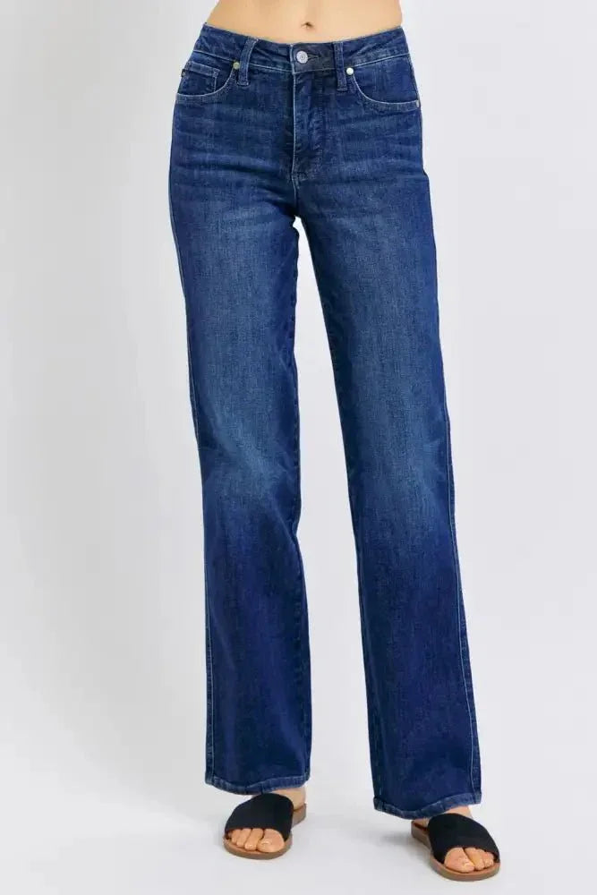 Judy Blue Full Size Tummy Control Straight Jeans Plus Size - Update AvenueVacation StyleTrendsi1001003789618621001003789618628e70fb1b - fb46 - 40e7 - b632 - 19d8d3c177ee - MaxDark