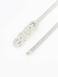 Knot Buckle Metal Belt