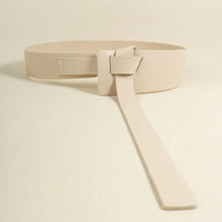 Knot Detail PU Belt