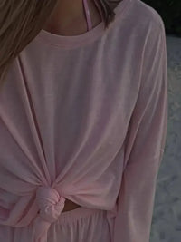 Knotted Long Sleeve T-Shirt - Update AvenueT-ShirtsTrendsi1001004321963791001004321963793c605bc3 - 9851 - 432a - a011 - 9cf920716576 - Max - OriginPink