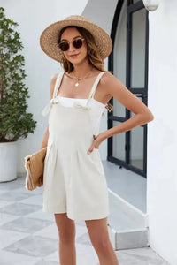 Knotted Strap Romper with Pockets - Update AvenueVacation StyleTrendsi10010078246310010010078246310010256098 - ca68 - 4fb7 - 8307 - a94ba889ca11 - MaxBlack