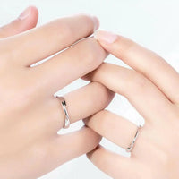 Korean version Korean imitation silver Mobius ring live mouth couple ring zircon irregular personality ring jewelry wholesale - Update AvenueUpdate Avenues213133240351001Korean version Korean imitation silver Mobius ring live mouth couple ring zircon irregular personality ring jewelry wholesale - Update AvenuesOpening adjustable