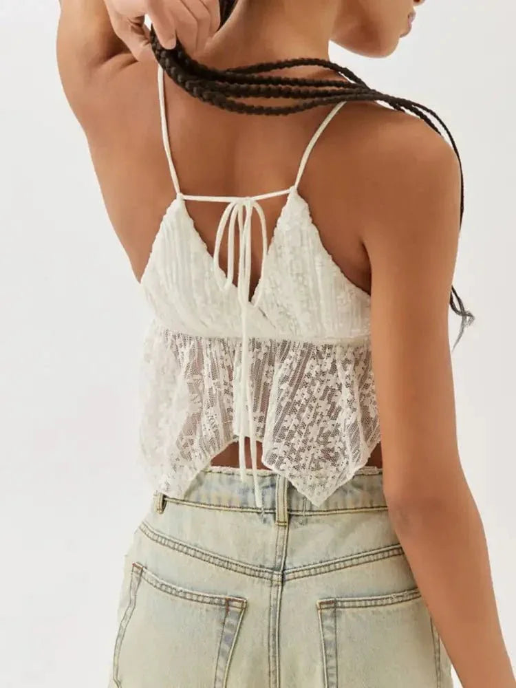 Lace Cropped Cami with Flowy Hem - Update AvenueTanks & CamisTrendsi1001006101531451001006101531458c59a457 - ff73 - 4dd4 - 9ce7 - 7c7e04258b16 - Max - OriginWhite