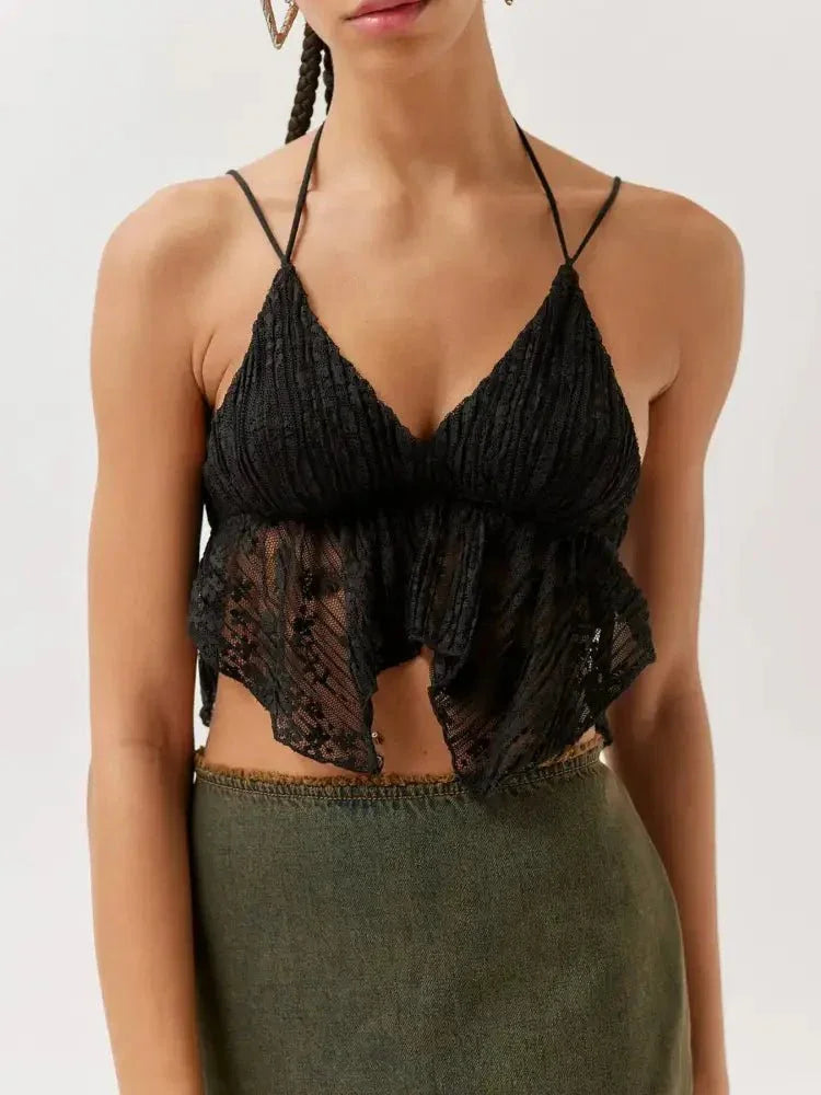 Lace Cropped Cami with Flowy Hem - Update AvenueTanks & CamisTrendsi10010061015487210010061015487271c142a53e0f446ab6318e65db40909d - Max - OriginBlack
