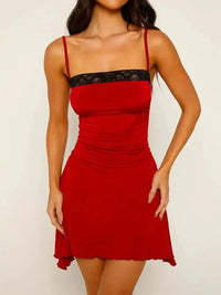 Lace Detail Backless Mini Cami Dress - Update AvenueVacation StyleTrendsi100100756931412100100756931412b6911c8e - de0b - 4ca9 - b77e - 230fd2fae34a - MaxDeep Red
