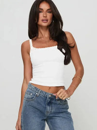 Lace Detail Cropped Cami - Update AvenueFestival VibesTrendsi1001005242362981001005242362988d60deaf - b387 - 41c2 - 9954 - 72fbe833ee7c - MaxWhite