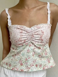 Lace Detail Floral Sweetheart Neck Cami - Update AvenueFestival VibesTrendsi1001003701349111001003701349118470307b - cc35 - 4636 - 91e9 - d60f02d03d79 - MaxPale Blush