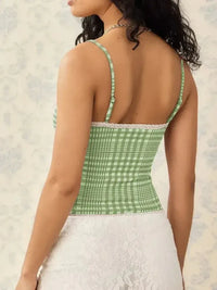 Lace Detail Plaid Square Neck Cami - Update AvenueFestival VibesTrendsi100100490489667100100490489667f2a4d596 - dfbd - 4e06 - 99eb - d43d4e8ac92e - MaxGum Leaf