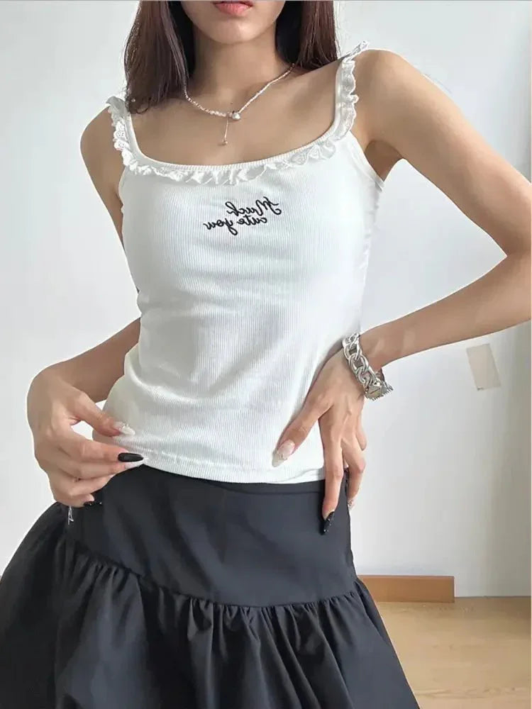 Lace Detail Scoop Neck Cami - Update AvenueTrendsi100100029226382100100029226382915656d6a01141b2a111633ffcd74e26 - Max - OriginWhite