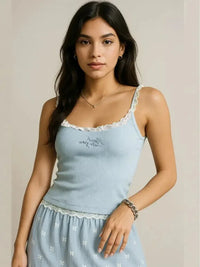 Lace Detail Scoop Neck Cami - Update AvenueTrendsi10010002922930510010002922930593999910 - a25d - 4f5a - bec8 - 4b5ea7c77232 - Max - OriginLight Blue