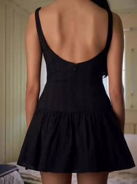 Lace Detail Sleeveless Mini Dress - Update AvenueTrendsi100100147073452100100147073452773dcf96cb01453aa96f6bf163d86f4a - Max - OriginBlack