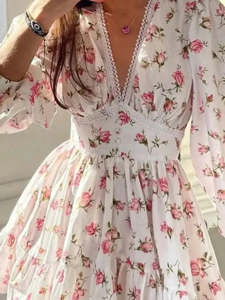 Lace Detail V - Neck Balloon Sleeve Dress - Update AvenueEffortless Elegance: DressesTrendsi1001002506219911001002506219919ae87149 - 4cf2 - 4693 - bc3e - 64824ed8dff8 - Max - OriginBlush Pink