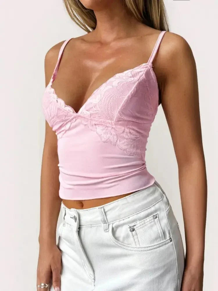 Lace Detail V - Neck Cami - Update AvenueTrendsi100100155367650100100155367650092dd5f4496a4c6db54d545707bfed51 - Max - OriginDusty Pink
