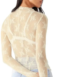 Lace Mock Neck Long Sleeve Blouse - Update AvenueTrendsi1001000841162791001000841162794f3d4b09 - bd8d - 43ea - b016 - ab3c5ba78f0e - MaxCream