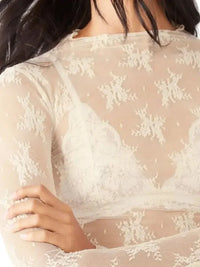 Lace Mock Neck Long Sleeve Blouse - Update AvenueTrendsi1001000841178331001000841178335d812005 - 1f3d - 4624 - 81ee - b58cd8d1f2e0 - MaxWhite