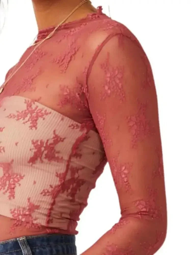 Lace Mock Neck Long Sleeve Blouse - Update AvenueTrendsi10010008411860310010008411860360bcf9da - 9fb0 - 4f2c - 8741 - 1bcc8dab4837 - MaxDeep Red
