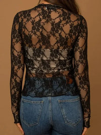 Lace Mock Neck Long Sleeve Top - Update AvenueTrendsi100100691040774100100691040774ddd99e35 - c40a - 40db - a565 - 594f5cc012a4 - MaxBlack