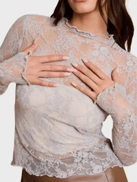 Lace Mock Neck Long Sleeve Top - Update AvenueTrendsi100100691045119100100691045119d0fd0e1e - 1a55 - 4271 - b580 - 9b9b57b7b56b - MaxLight Gray