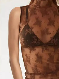 Lace Mock Neck Top - Update AvenueTrendsi1001001521477691001001521477690f63490f - dfaf - 4681 - b493 - 38807da10634 - MaxBrown