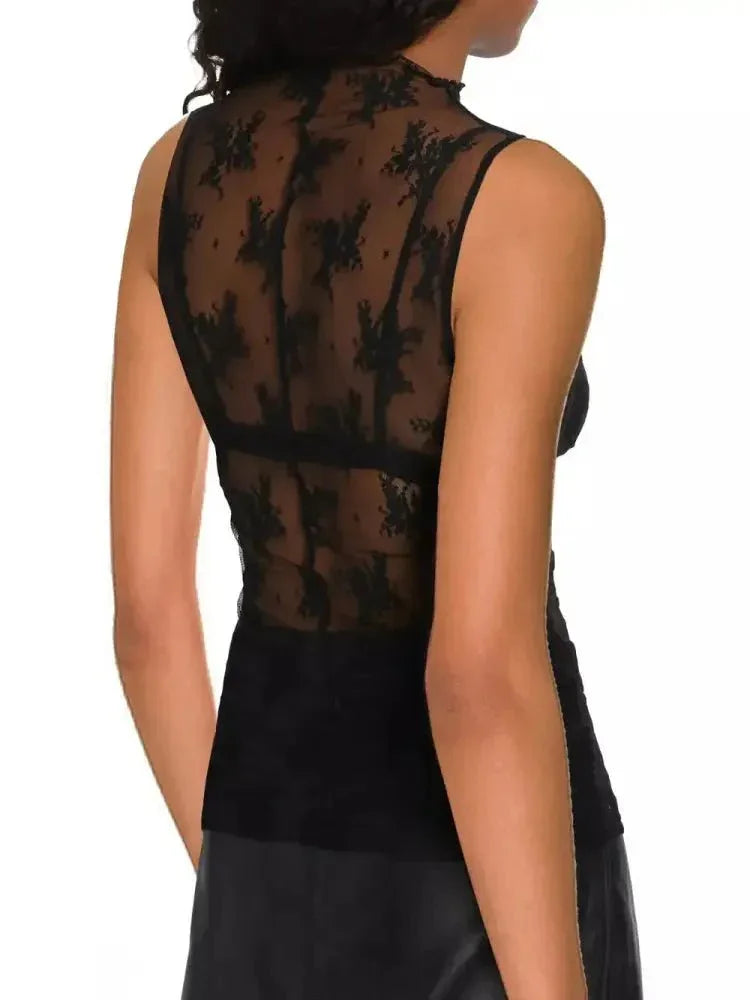 Lace Mock Neck Top - Update AvenueTrendsi10010015214917510010015214917507ad5e74 - 44c5 - 48a9 - b10b - 4b1dafc8db5f - MaxBlack