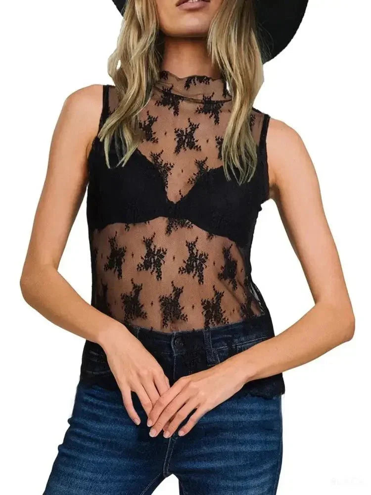 Lace Mock Neck Top - Update AvenueTrendsi100100152149175100100152149175d4e34ab3 - 05d7 - 4c2c - bce0 - cf4587c14dc0 - MaxBlack