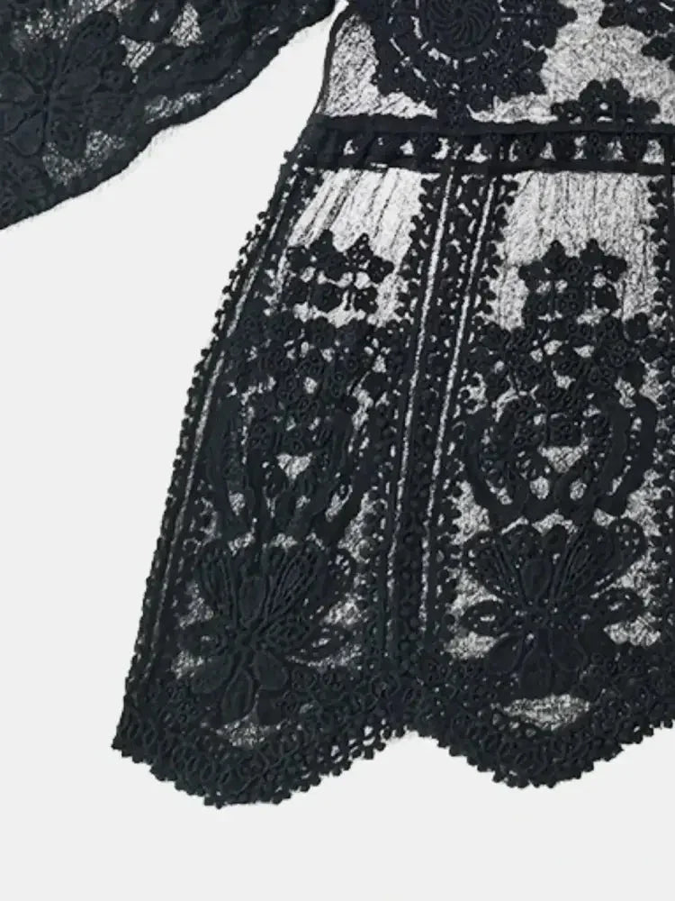 Lace Round Neck Cover - Up - Update AvenueTrendsi100100046784961100100046784961b1692261 - cda1 - 4416 - 8544 - 8a2ad1c44866 - MaxBlack