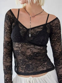 Lace Sheer Long Sleeve T-Shirt - Update AvenueT-ShirtsTrendsi10010087352100010010087352100094d110ae - 443f - 4b2f - b530 - 10c6758f81bd - Max - OriginBlack