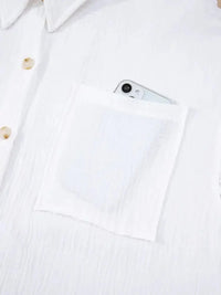 Lace Sleeve Button Down Shirt - Update AvenueTrendsi100100871347601100100871347601acdebf7958c64cf7867558423abecb1b - Max - OriginWhite