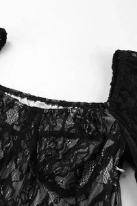 Lace Sweetheart Neck Flare Sleeve Mini Dress - Update AvenueFestival VibesTrendsi1001005015813901001005015813904c34c23e - ec41 - 40ca - ab99 - 1f9d6cc40497 - MaxBlack