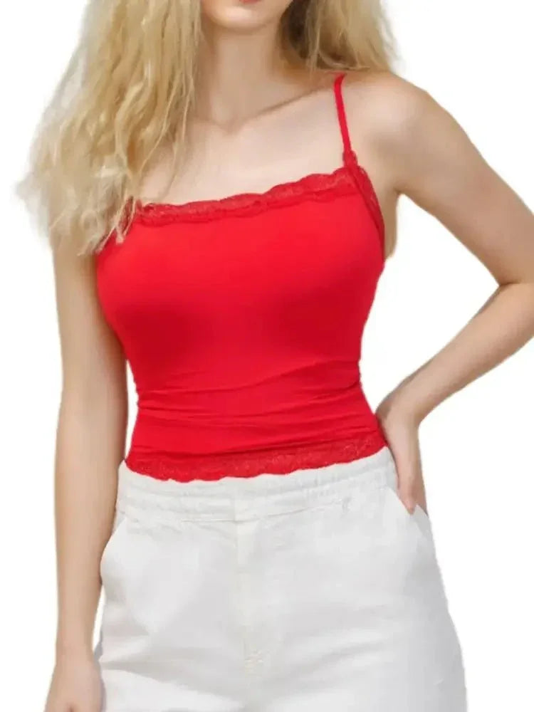 Lace Trim Cami Top - Update AvenueTrendsi1001001944347101001001944347108b86c254 - e4bf - 4735 - b2c4 - 913caa11dad8 - Max - OriginRed