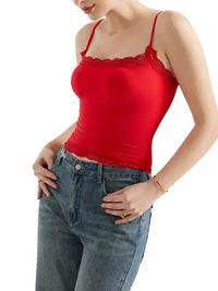 Lace Trim Cami Top - Update AvenueTrendsi1001001944347101001001944347103445adf0 - fa89 - 4ca6 - 89df - f89b01b2ae7c - Max - OriginRed
