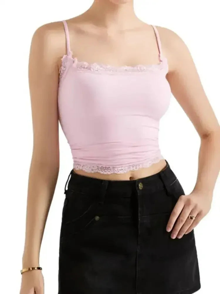 Lace Trim Cami Top - Update AvenueTrendsi10010019443510110010019443510151671190 - 4ad8 - 4335 - 8c2f - 1e0e138ba8ec - Max - OriginPink