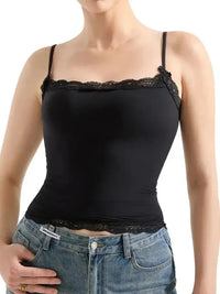 Lace Trim Cami Top - Update AvenueTrendsi1001001944351951001001944351959c473427 - ce77 - 444a - 9f81 - 67f4f3b7f71a - Max - OriginBlack
