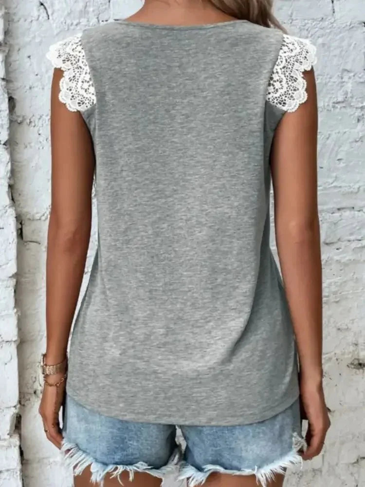 Lace Trim Cross - Front V - Neck Tank Top - Update AvenueTrendsi100100638471874100100638471874c447f422 - 7546 - 48ee - a531 - 95d054f9f69d - Max - OriginDark Gray