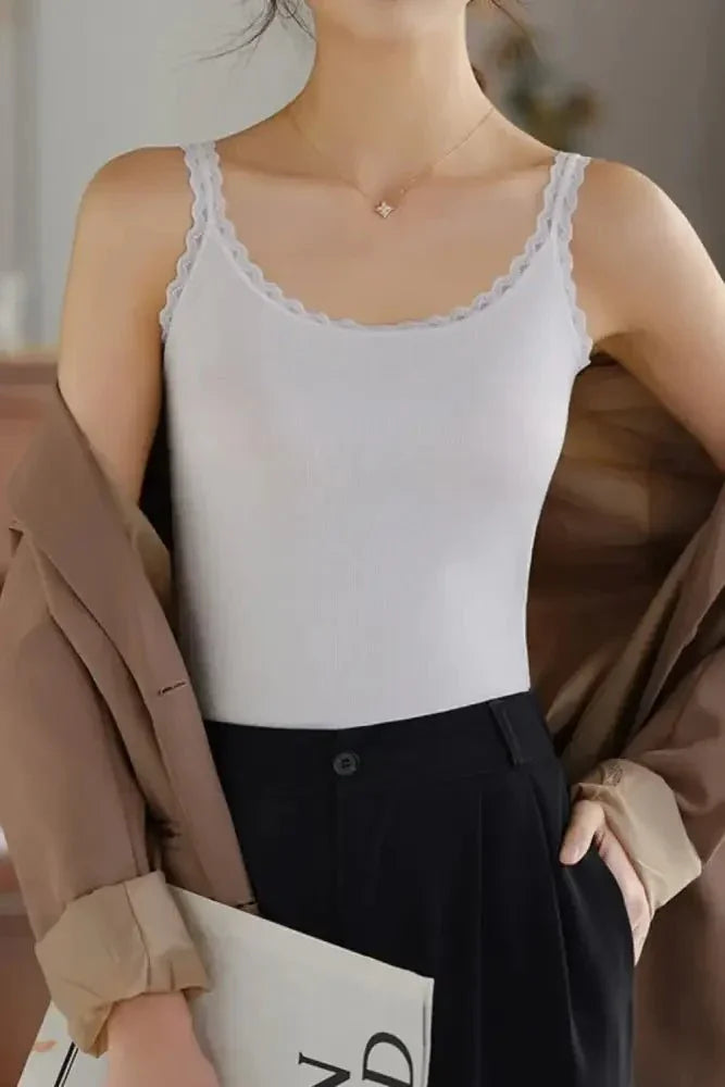 Lace Trim Scoop Neck Cami Top - Update AvenueTrendsi1001009954827721001009954827726e19b8af - 23c6 - 4c58 - 93de - f977709aa1ba - Max - OriginWhite